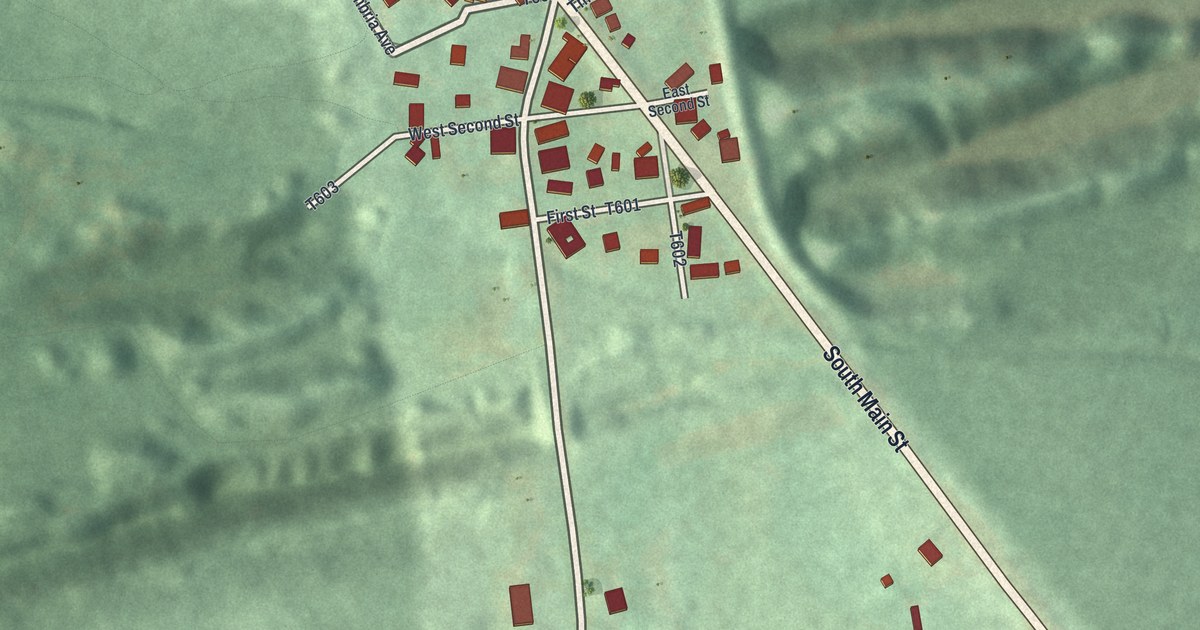 Map of Aristes, Pennsylvania in 2026