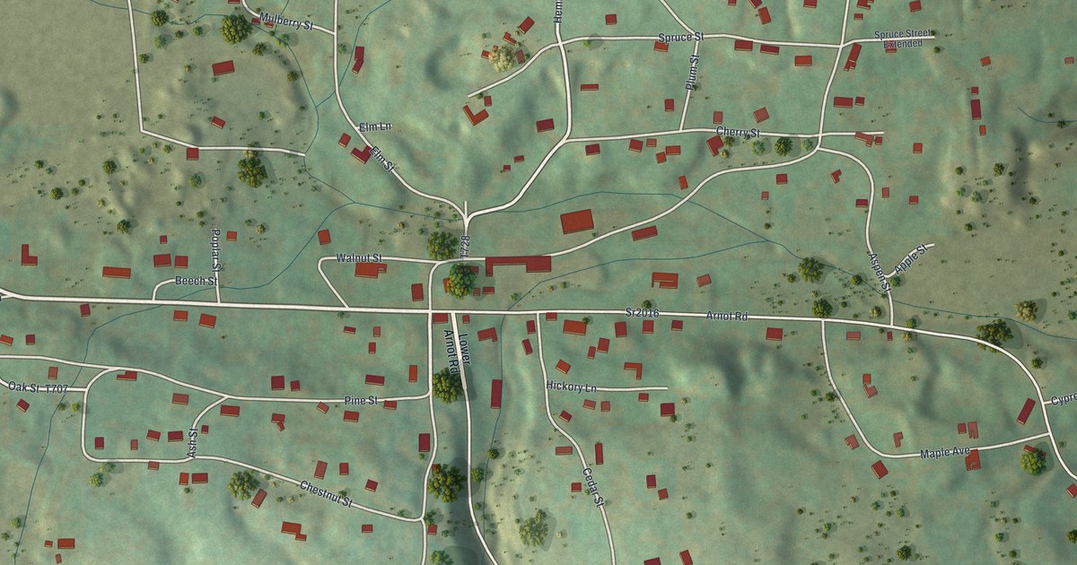 Map of Arnot, Pennsylvania in 2026