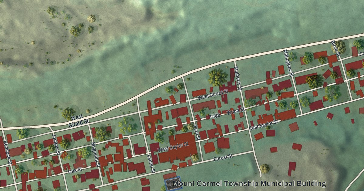 Map of Atlas, Pennsylvania in 2026
