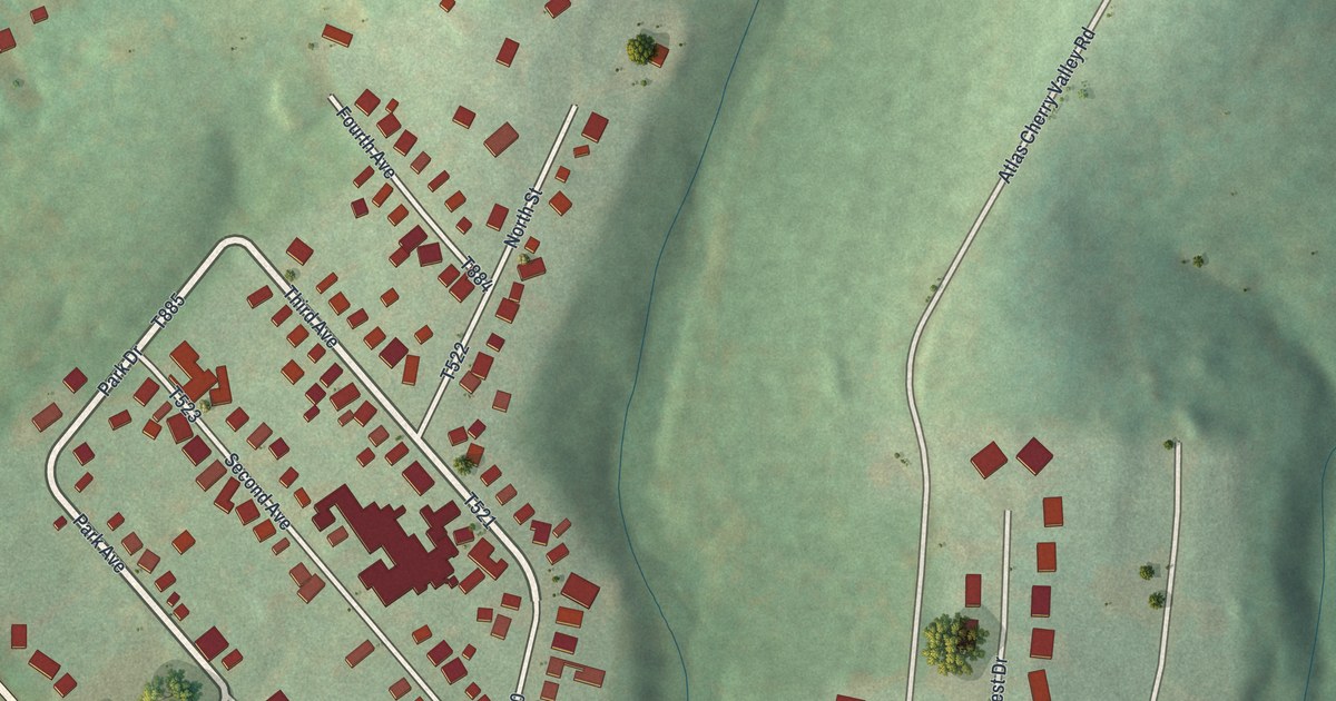 Map of Atlasburg, Pennsylvania in 2026
