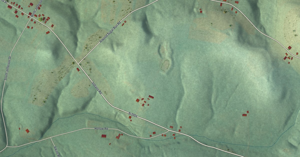 Map of Atwood, Pennsylvania in 2026