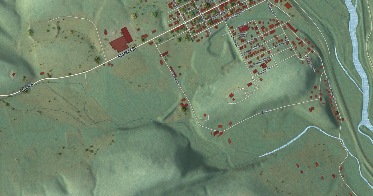 Map of Auburn, Schuylkill County, Pennsylvania in 2026