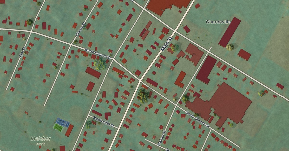 Map of Bally, Pennsylvania in 2026