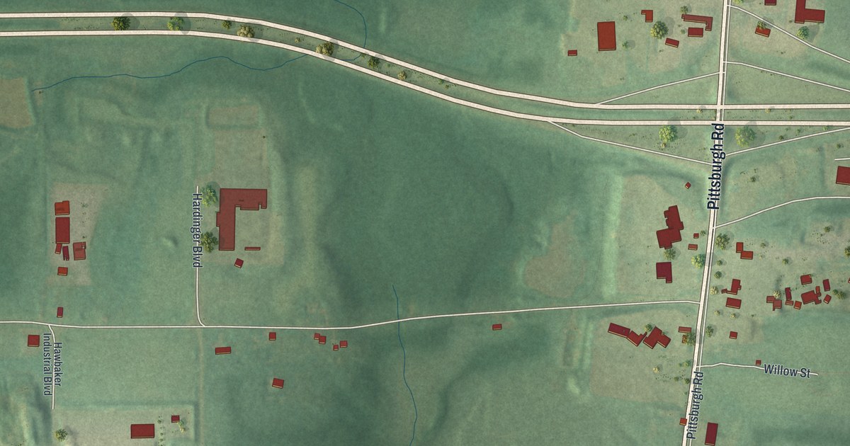 Map of Barkeyville, Pennsylvania in 2026