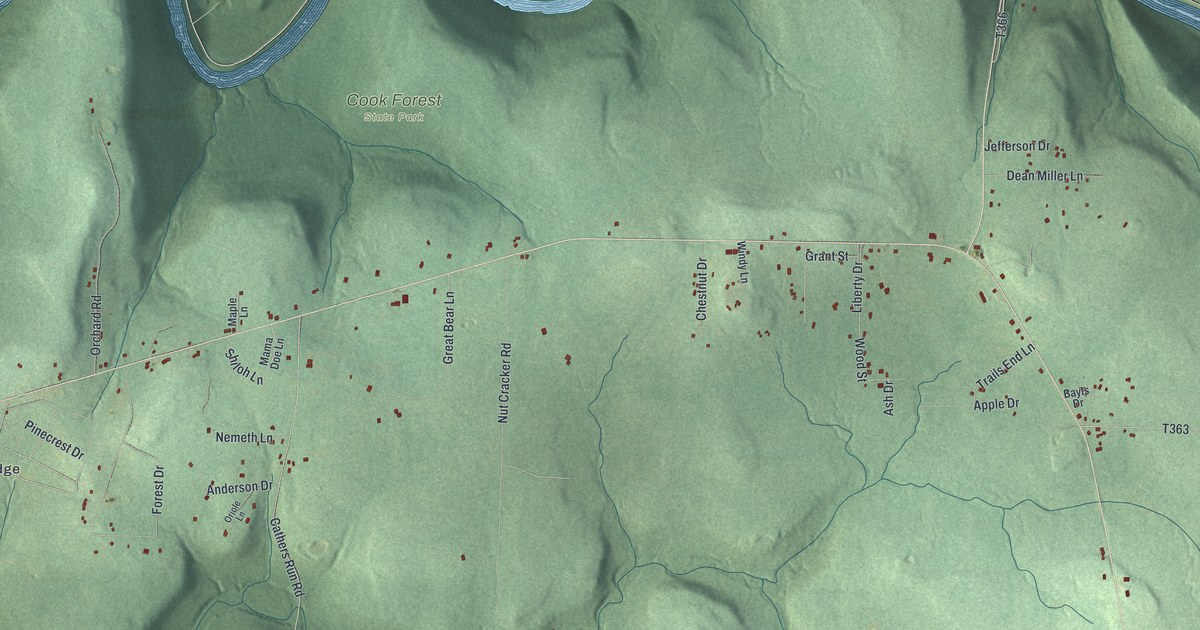 Map of Barnett, Jefferson County, Pennsylvania in 2026