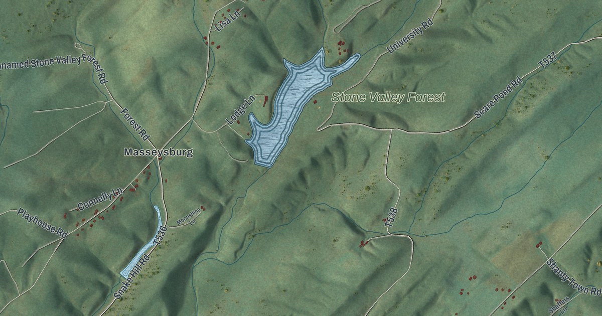 Map of Barree, Pennsylvania in 2026