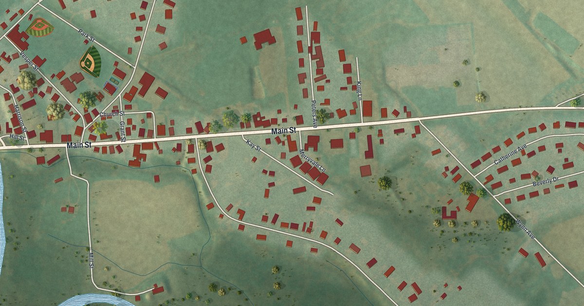 Map of Beech Creek Borough, Pennsylvania in 2026