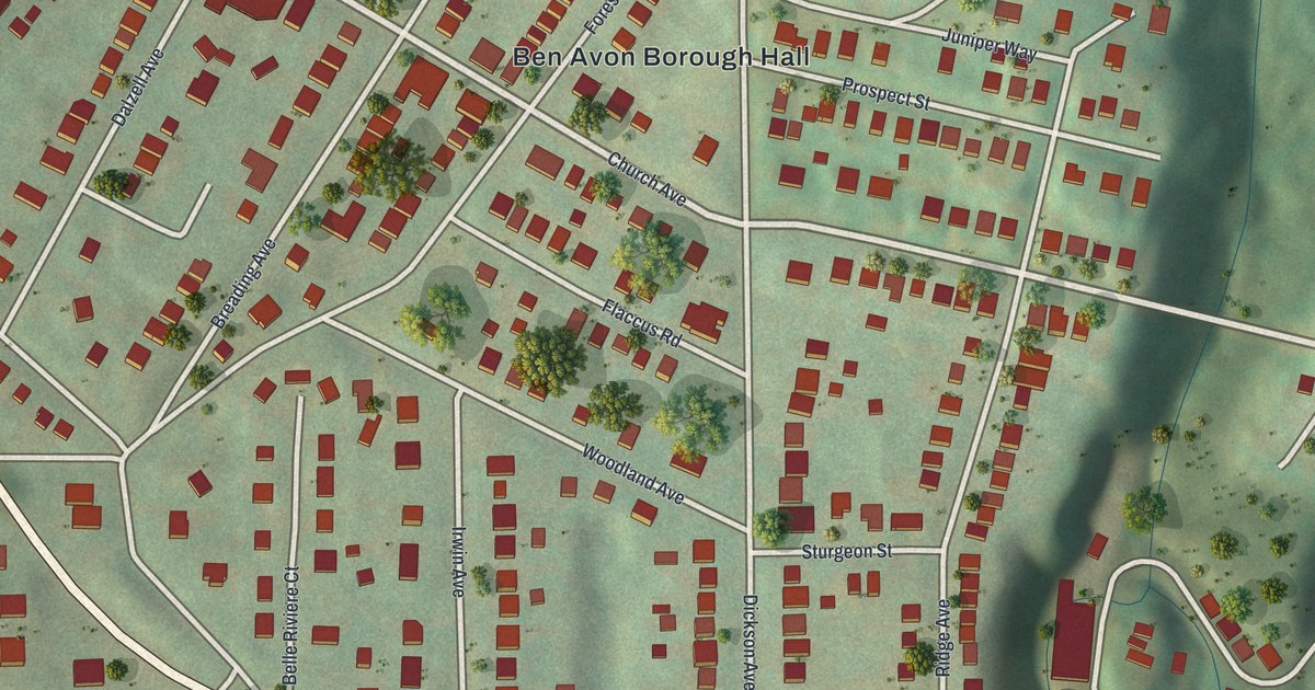 Map of Ben Avon, Pennsylvania in 2026