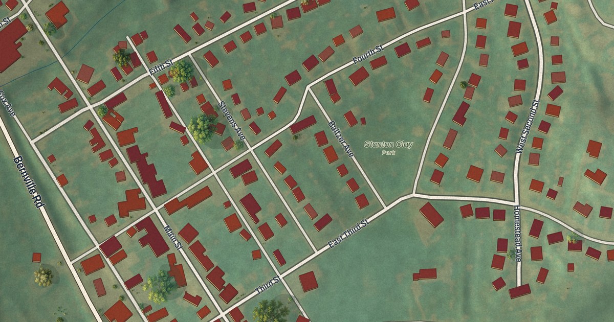 Map of Bernville, Pennsylvania in 2026