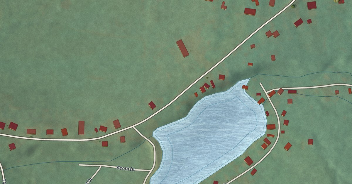 Map of Beurys Lake, Pennsylvania in 2026
