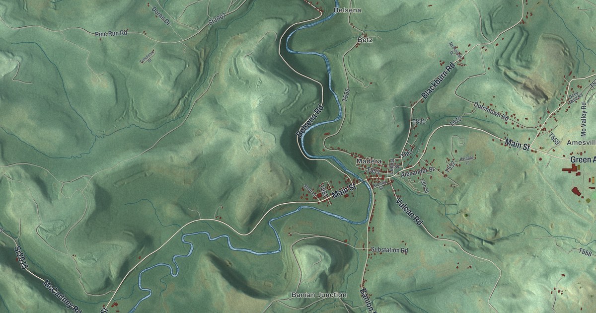 Map of Bigler, Pennsylvania in 2026