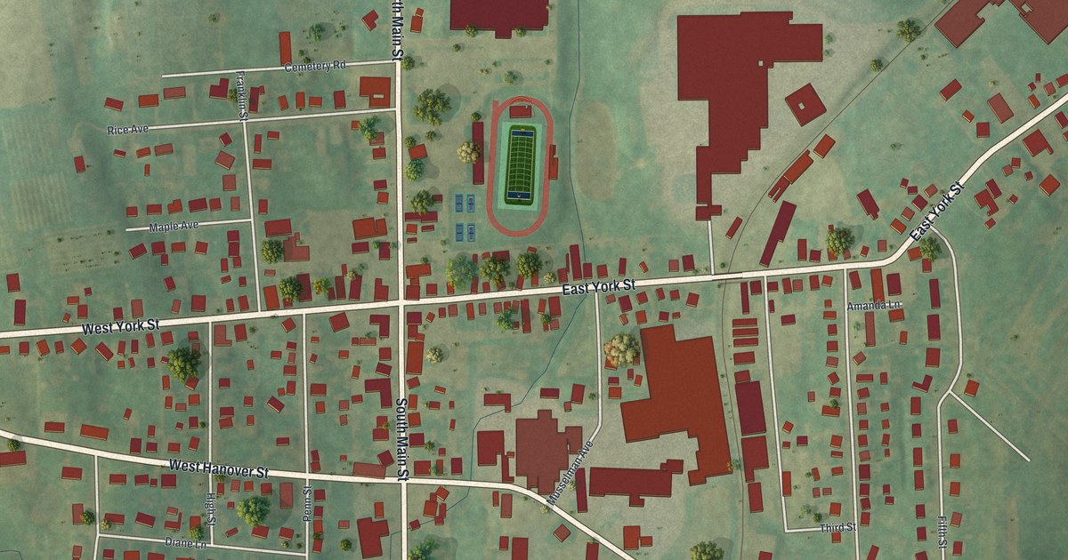 Map of Biglerville, Pennsylvania in 2026