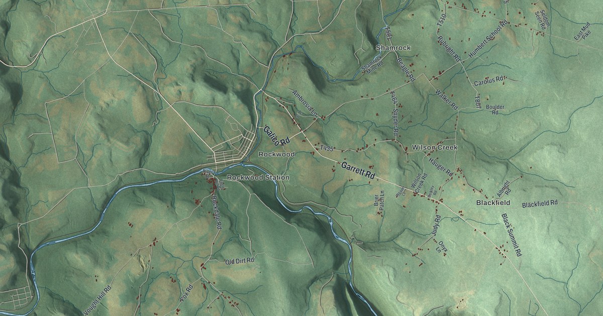 Map of Black, Pennsylvania in 2026