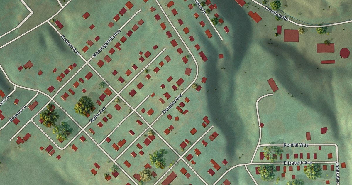 Map of Blaine Hill, Pennsylvania in 2026