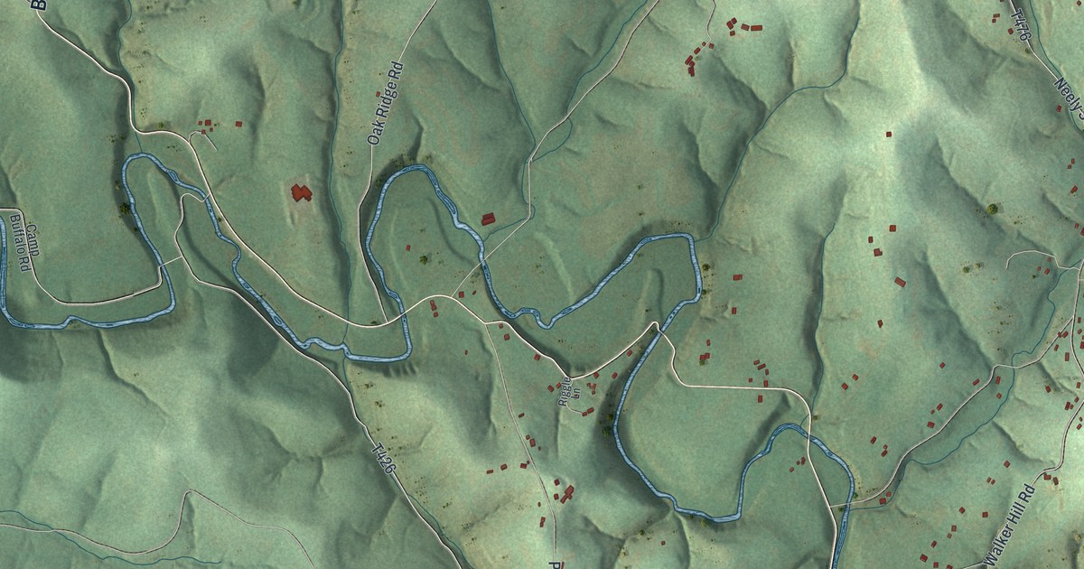 Map of Blaine, Pennsylvania in 2026