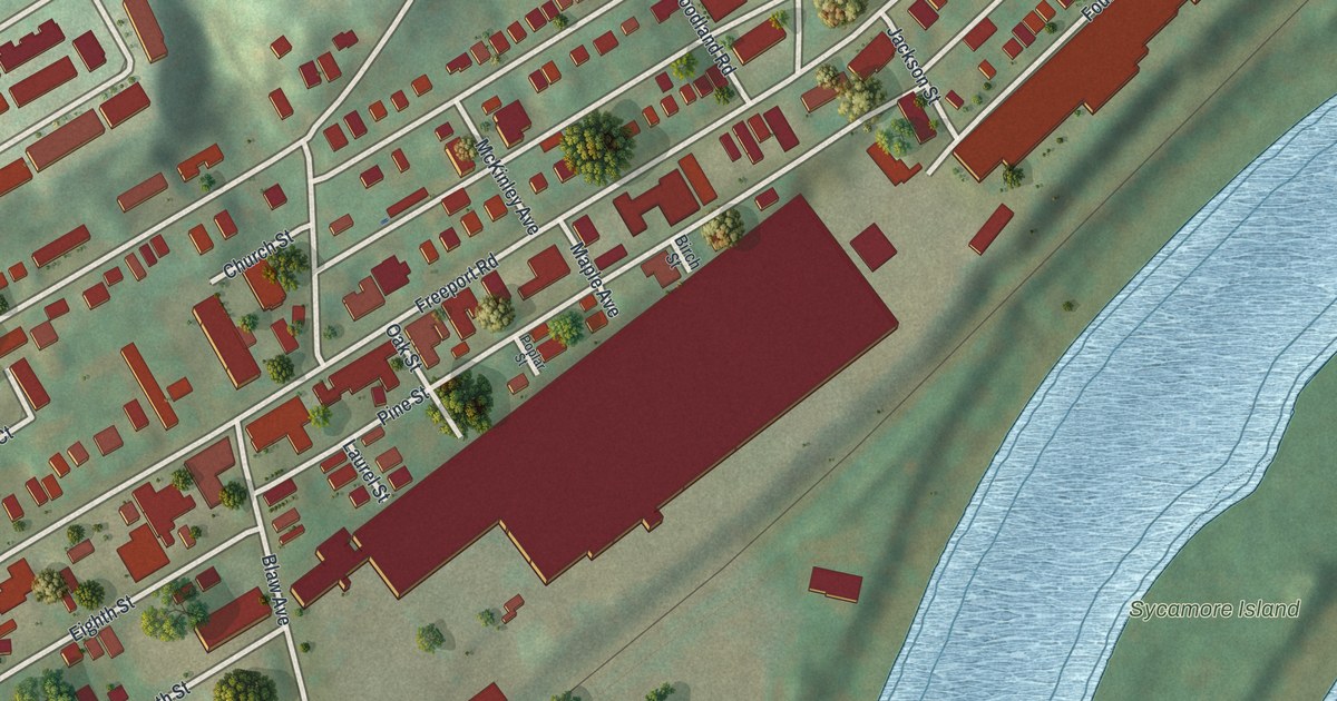Map of Blawnox, Pennsylvania in 2026