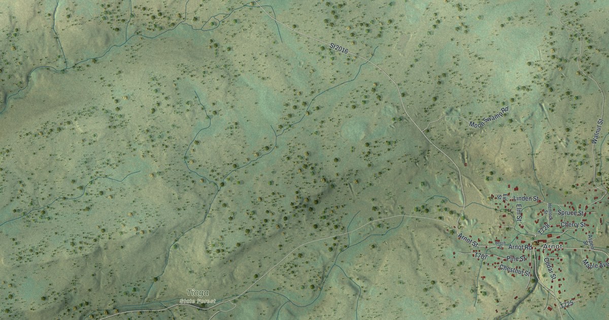 Map of Bloss, Pennsylvania in 2026