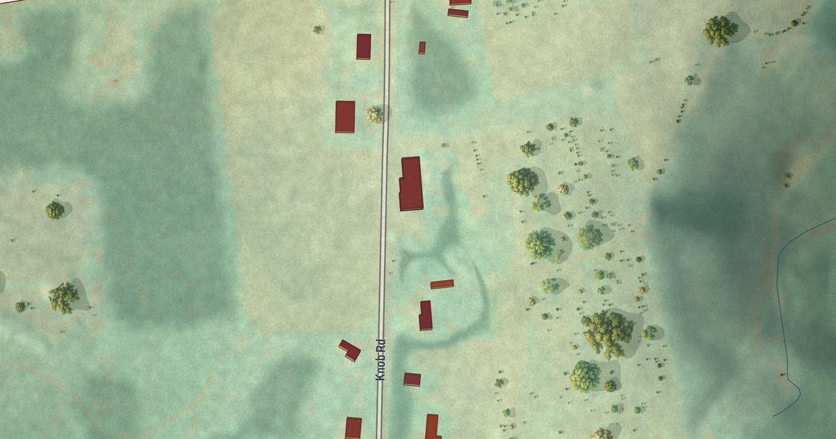 Map of Blue Knob, Pennsylvania in 2026