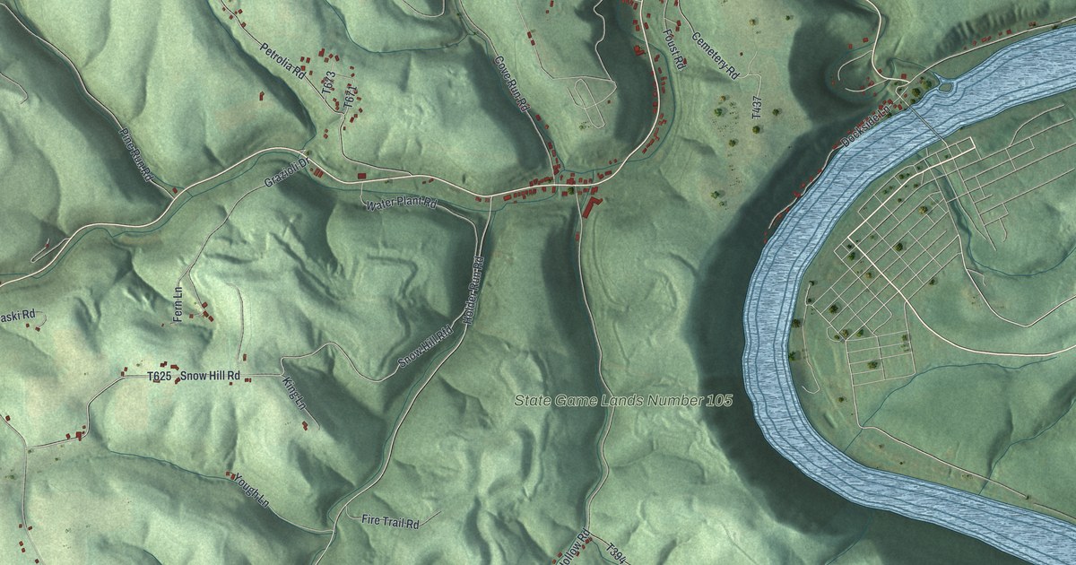 Map of Bradys Bend, Pennsylvania in 2026