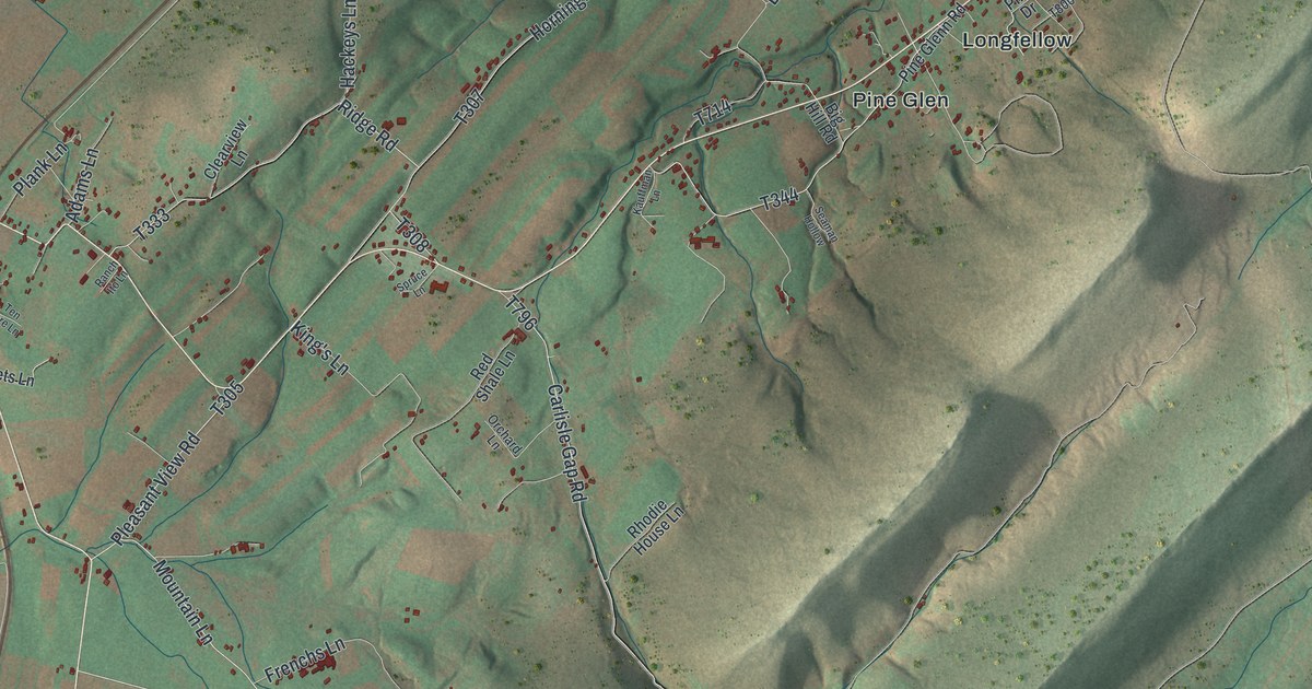 Map of Bratton, Pennsylvania in 2026