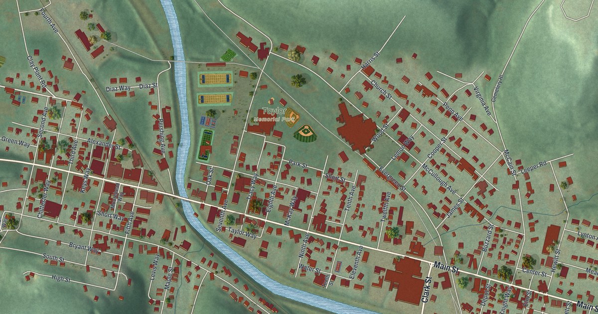 Map of Brockway, Pennsylvania in 2026