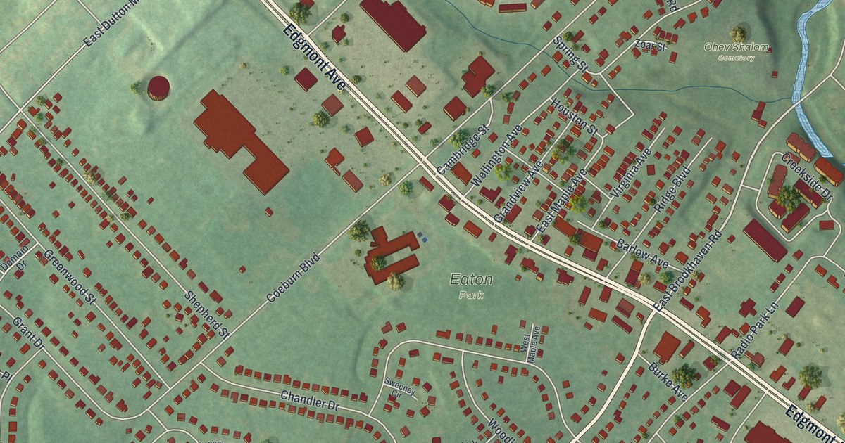 Map of Brookhaven, Pennsylvania in 2026