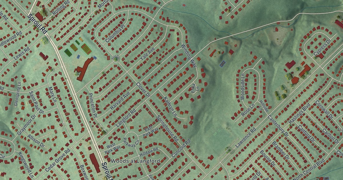 Map of Broomall, Pennsylvania in 2026