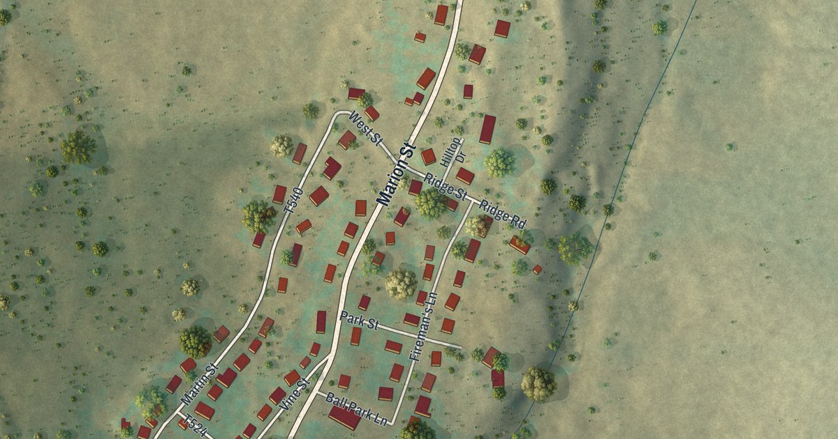 Map of Browndale, Pennsylvania in 2026