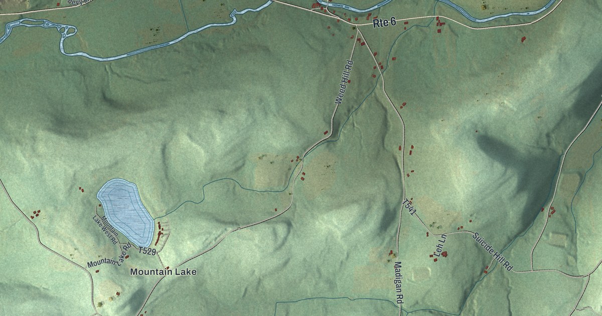 Map of Burlington Township, Pennsylvania in 2026
