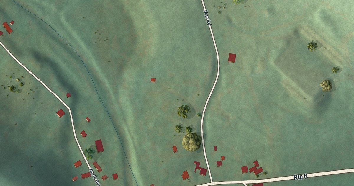 Map of Burlington Borough, Pennsylvania in 2026