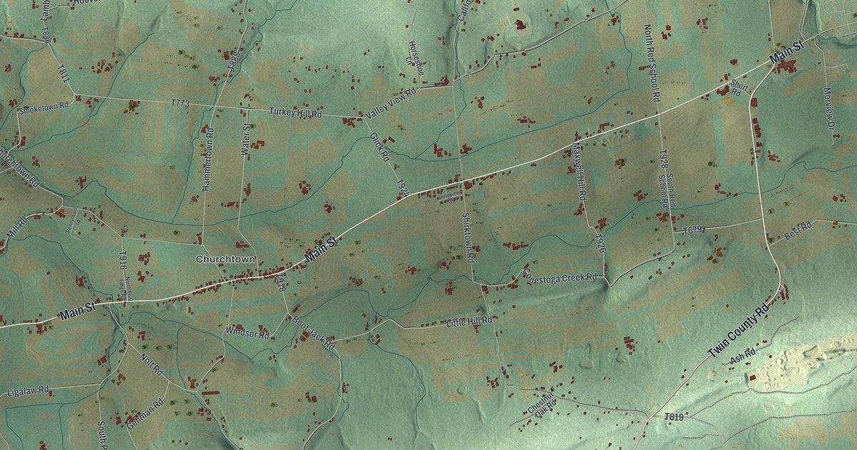 Map of Caernarvon, Lancaster County, Pennsylvania in 2026