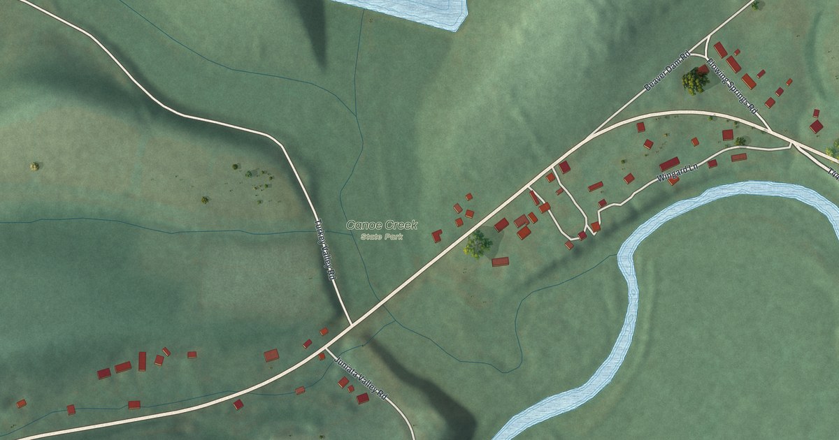 Map of Canoe Creek, Pennsylvania in 2026