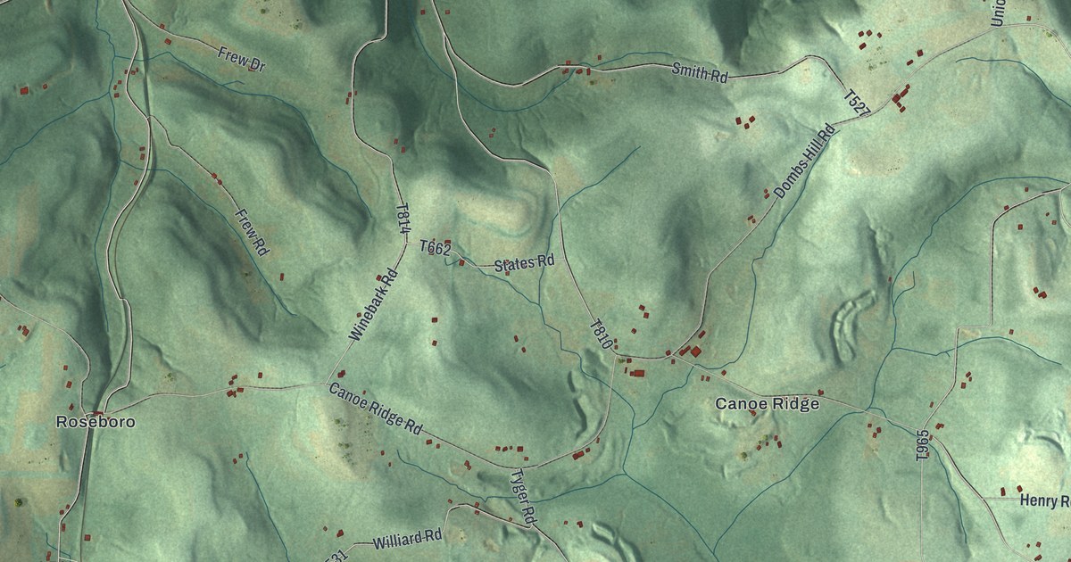 Map of Canoe, Pennsylvania in 2026