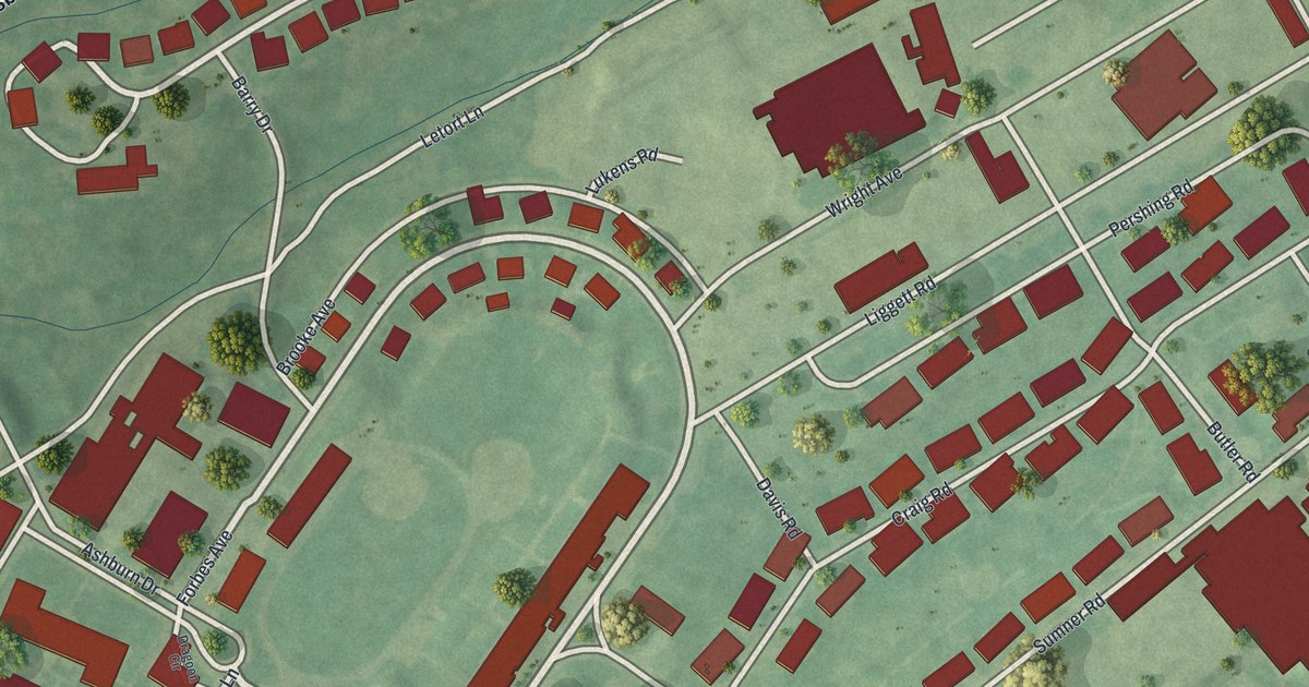Map of Carlisle Barracks, Pennsylvania in 2026