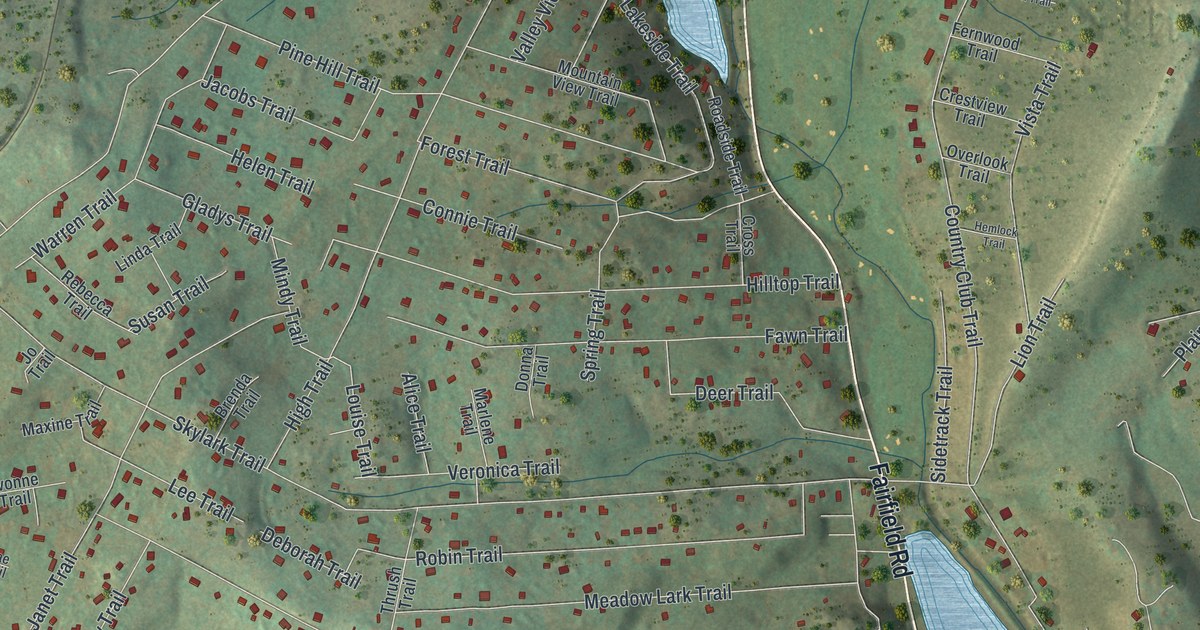 Map of Carroll Valley, Pennsylvania in 2026