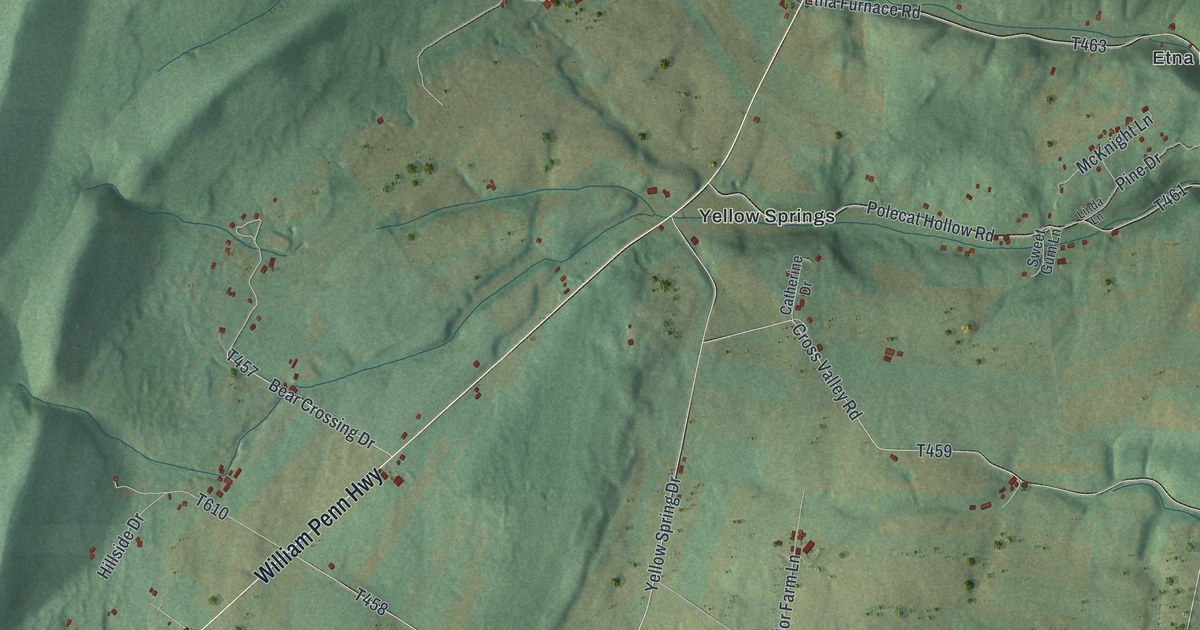 Map of Catharine, Pennsylvania in 2026