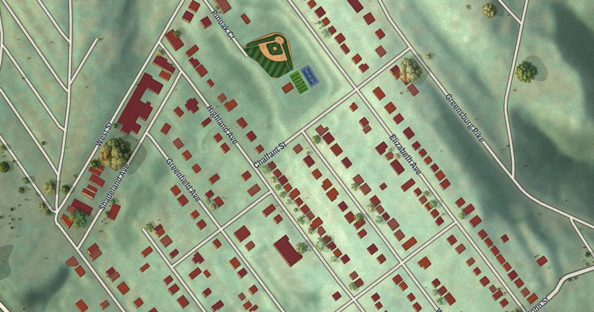 Map of Chalfant, Pennsylvania in 2026