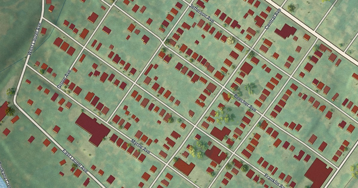 Map of Cheltenham Village, Pennsylvania in 2026