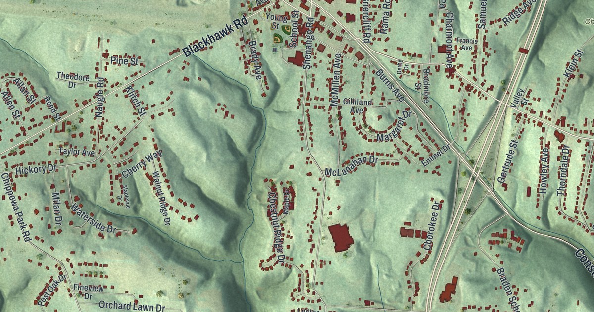 Map of Chippewa, Pennsylvania in 2026