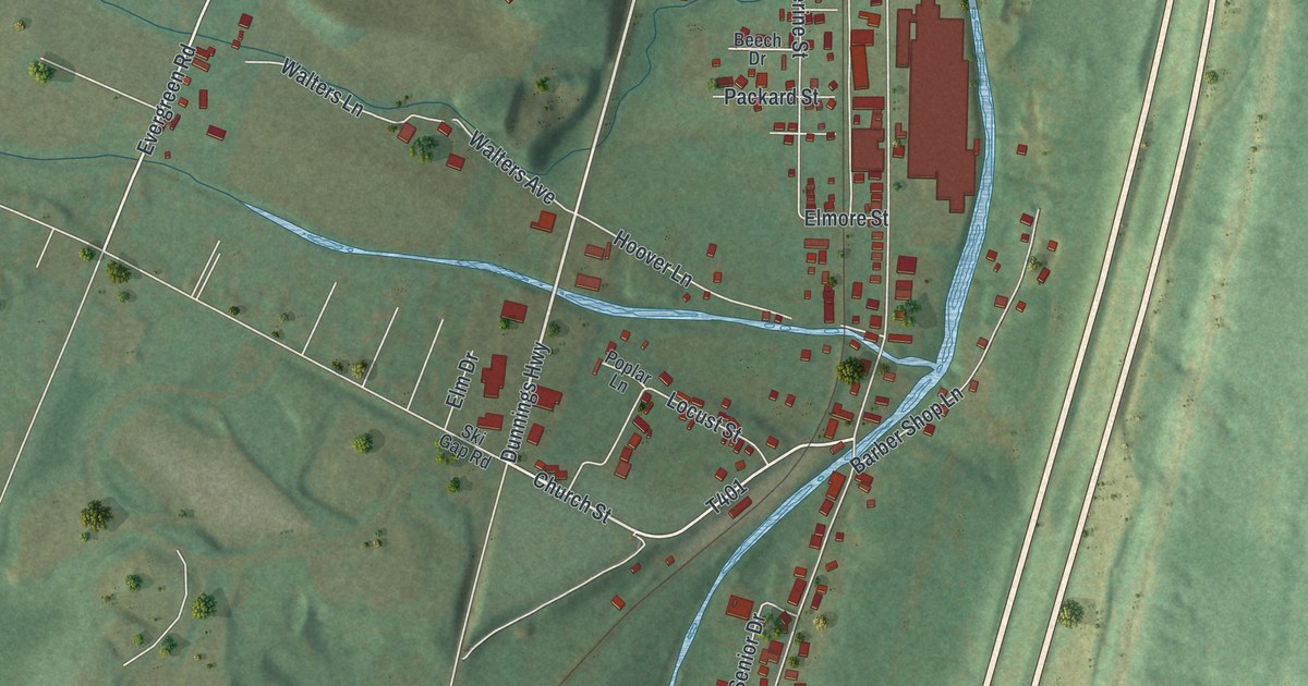Map of Claysburg, Pennsylvania in 2026
