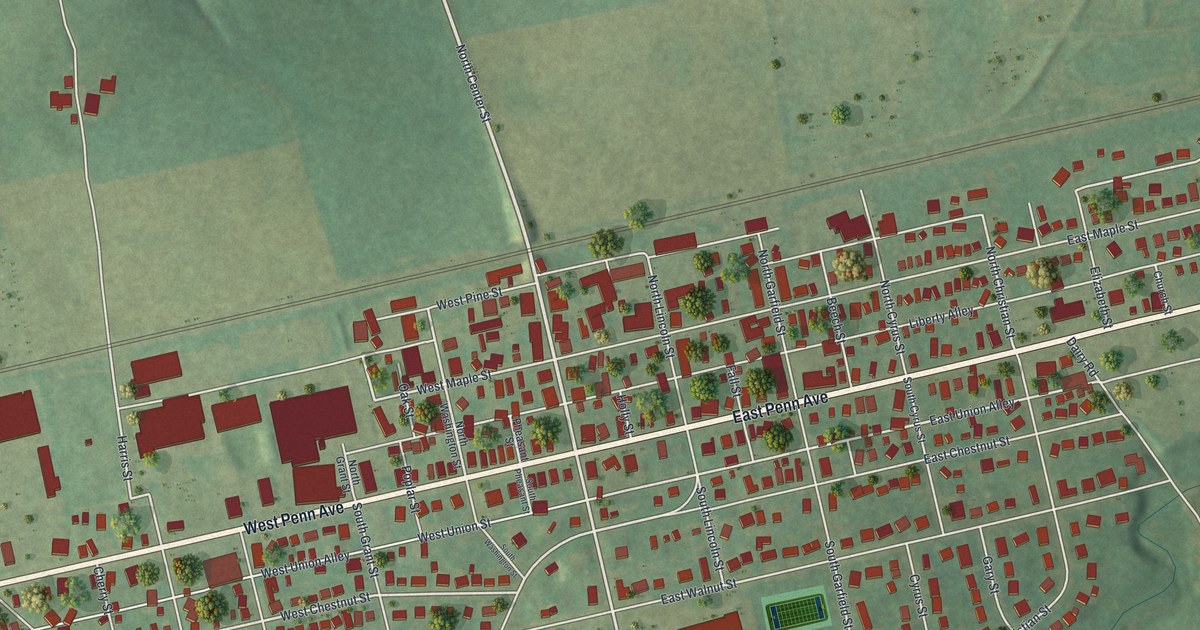 Map of Cleona, Pennsylvania in 2026