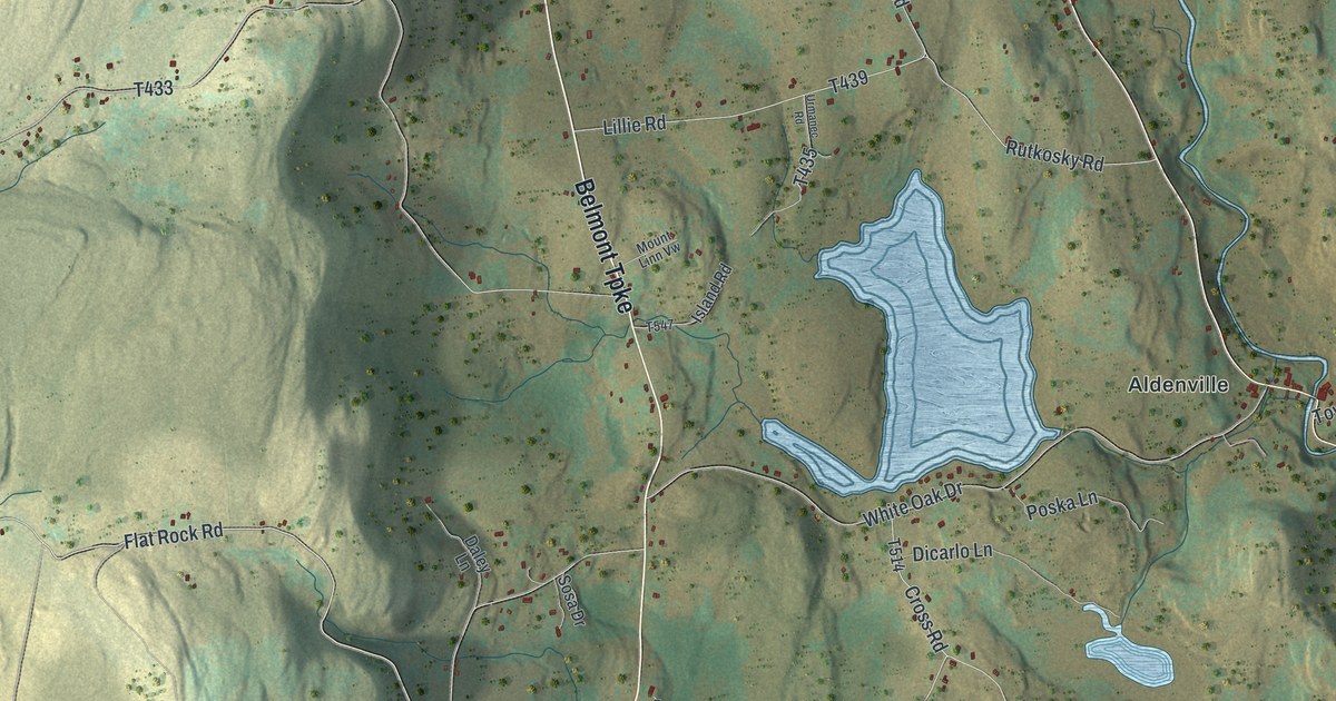 Map of Clinton, Wayne County, Pennsylvania in 2026