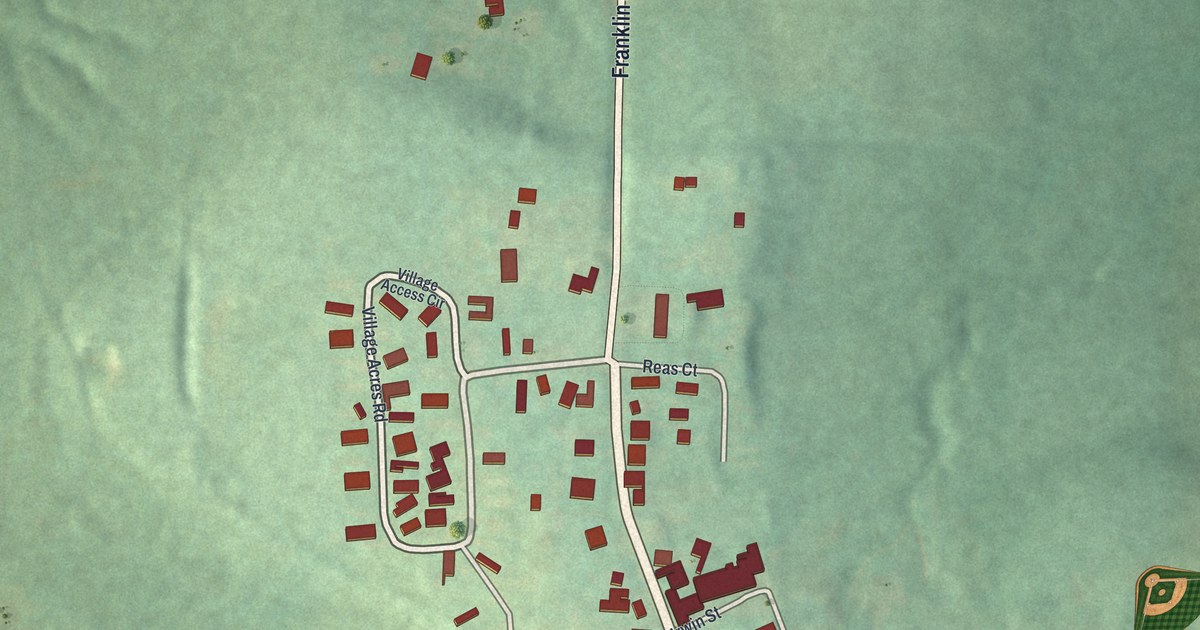 Map of Clintonville, Pennsylvania in 2026