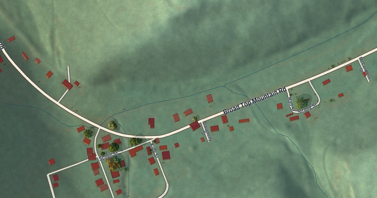 Map of Coalmont, Pennsylvania in 2026
