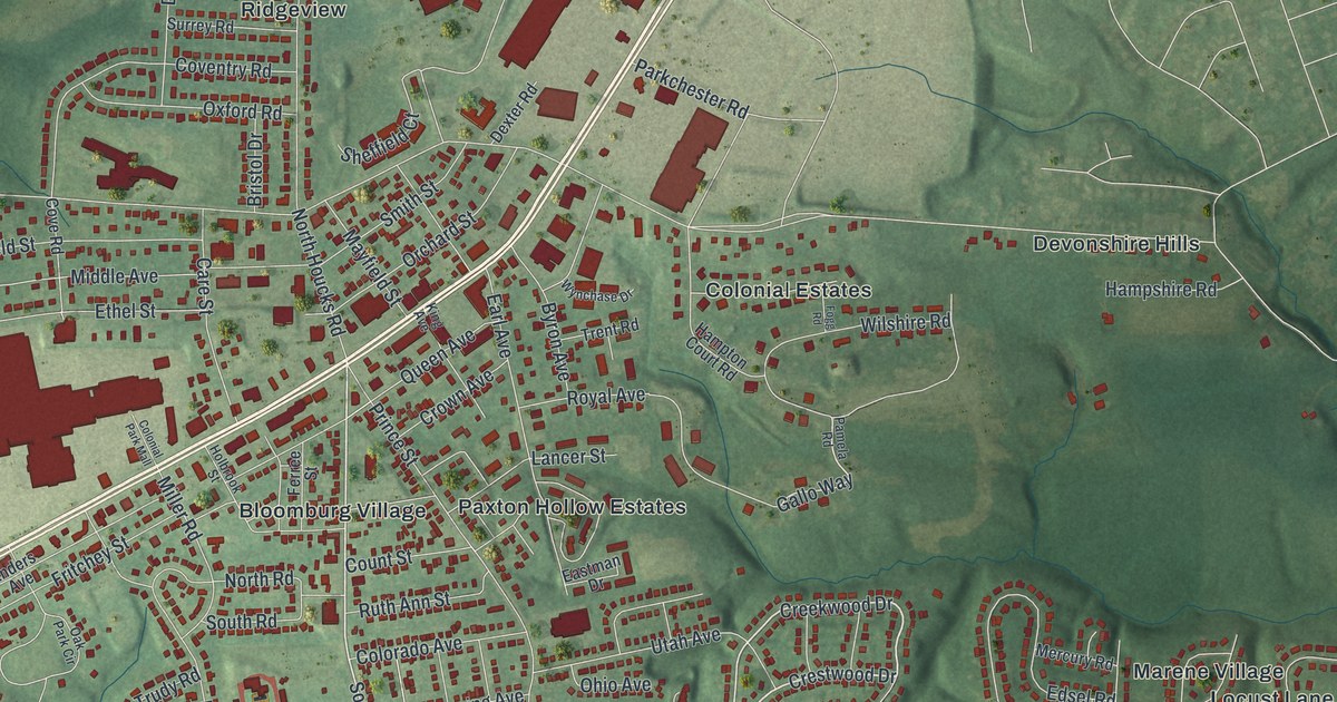 Map of Colonial Park, Pennsylvania in 2026