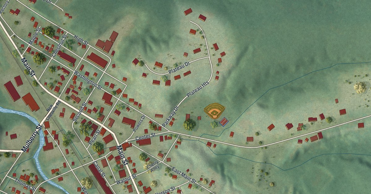 Map of Conneautville, Pennsylvania in 2026