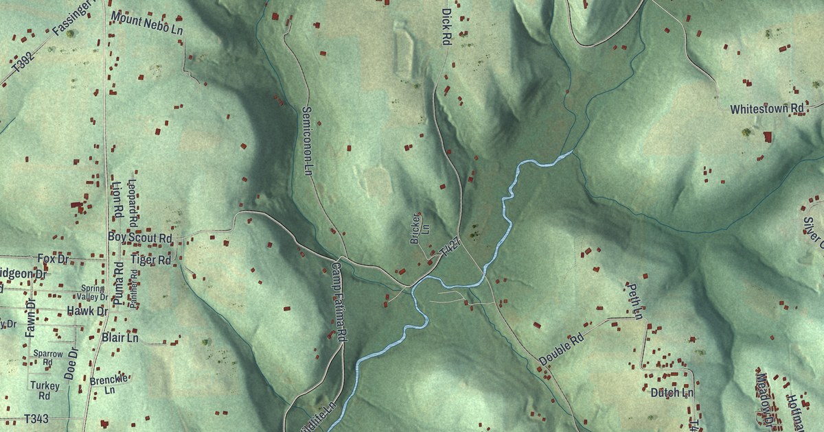 Map of Connoquenessing Township, Pennsylvania in 2026