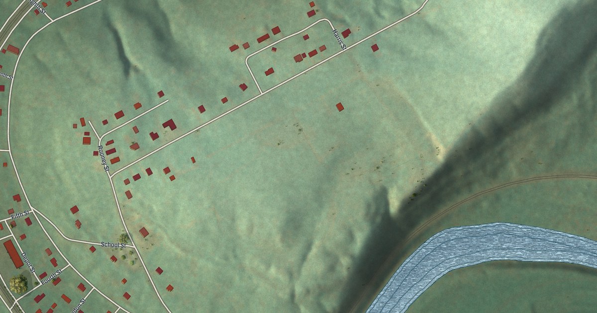 Map of Coulter, Pennsylvania in 2026