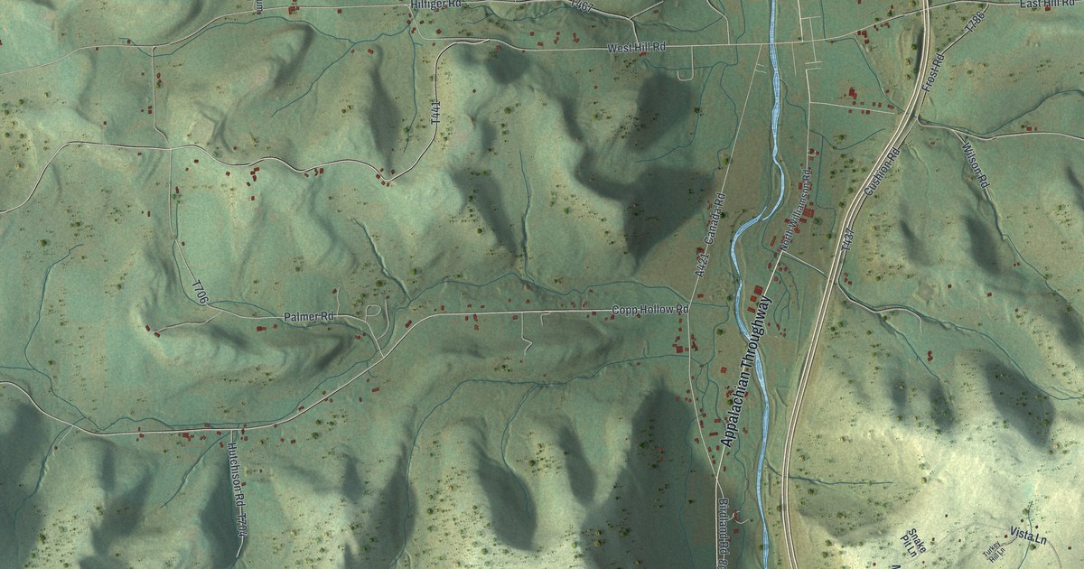 Map of Covington, Tioga County, Pennsylvania in 2026