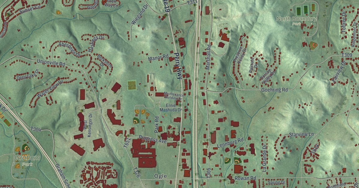 Map of Cranberry, Butler County, Pennsylvania in 2026